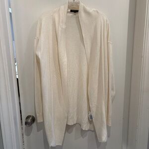 Banana republic ivory colored sweater. size large